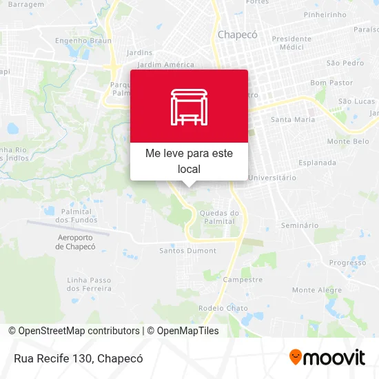 Rua Recife 130 mapa