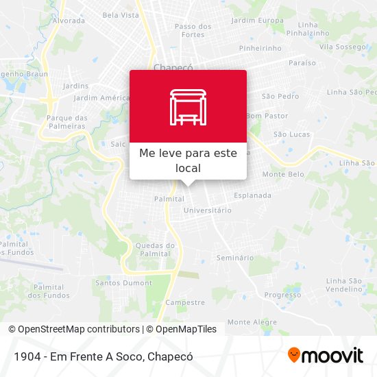 1904 - Em Frente A Soco mapa
