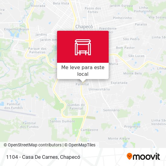 1104 - Casa De Carnes mapa
