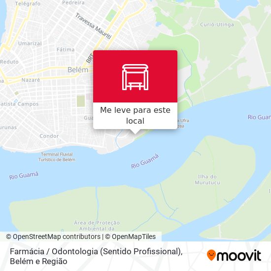 Farmácia / Odontologia (Sentido Profissional) mapa