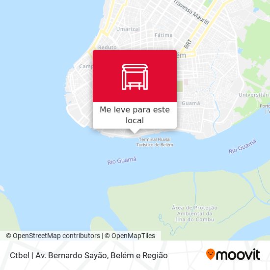 Ctbel | Av. Bernardo Sayão mapa