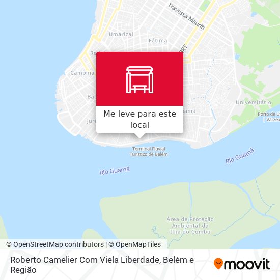 Roberto Camelier Com Viela Liberdade mapa