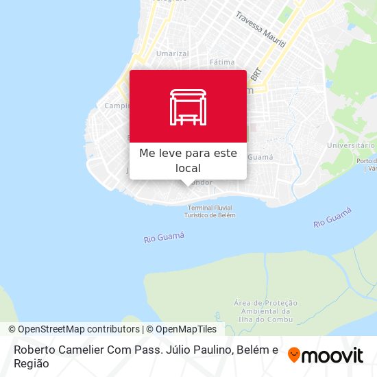 Roberto Camelier Com Pass. Júlio Paulino mapa
