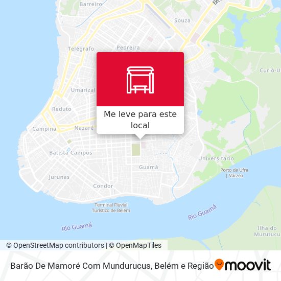 Barão De Mamoré Com Mundurucus mapa