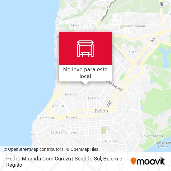 Pedro Miranda Com Curuzú | Sentido Sul mapa
