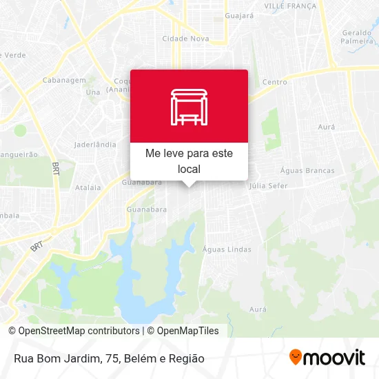 Rua Bom Jardim, 75 mapa