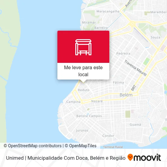 Unimed | Municipalidade Com Doca mapa