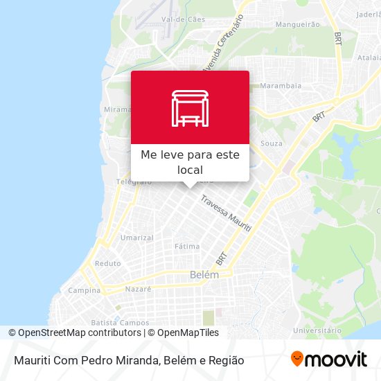 Mauriti Com Pedro Miranda mapa