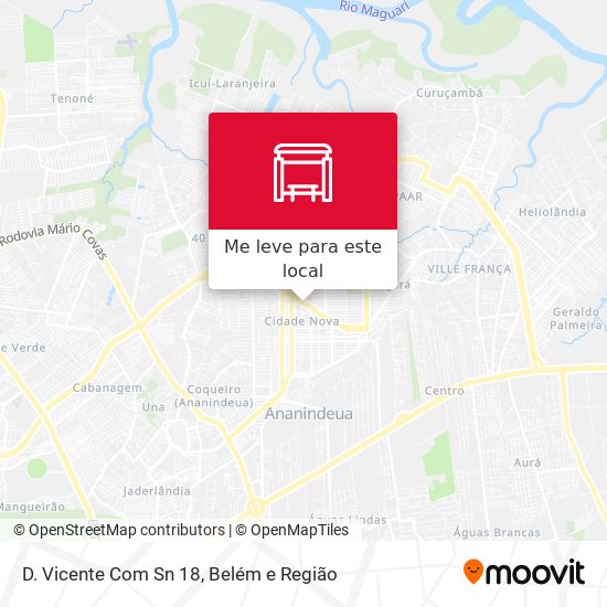 D. Vicente Com Sn 18 mapa