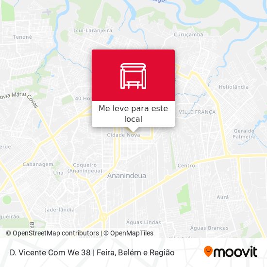 D. Vicente Com We 38 | Feira mapa