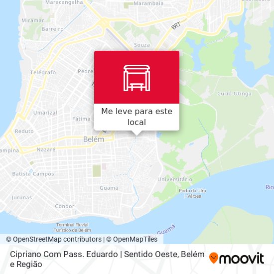 Cipriano Com Pass. Eduardo | Sentido Oeste mapa