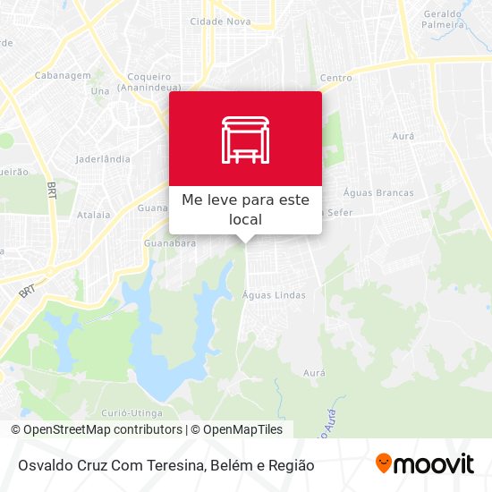 Osvaldo Cruz Com Teresina mapa