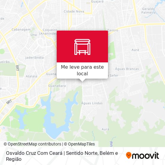 Osvaldo Cruz Com Ceará | Sentido Norte mapa