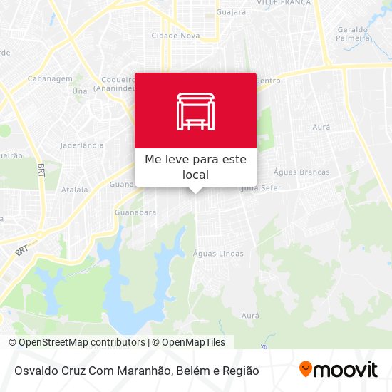 Osvaldo Cruz Com Maranhão mapa