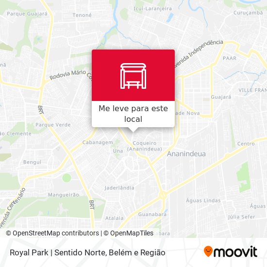 Royal Park | Sentido Norte mapa