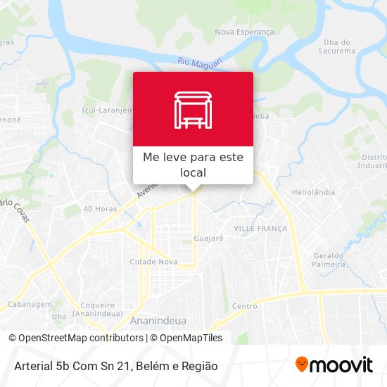 Arterial 5b Com Sn 21 mapa
