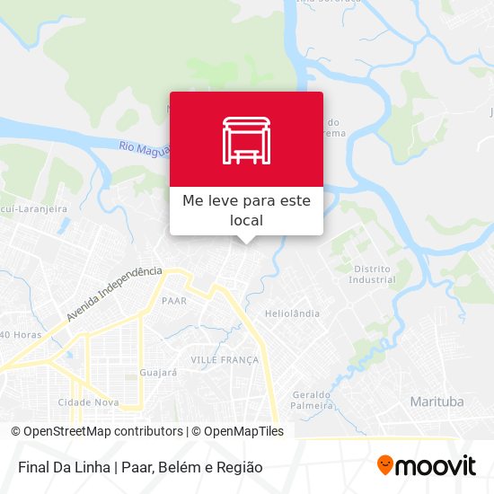Final Da Linha | Paar mapa