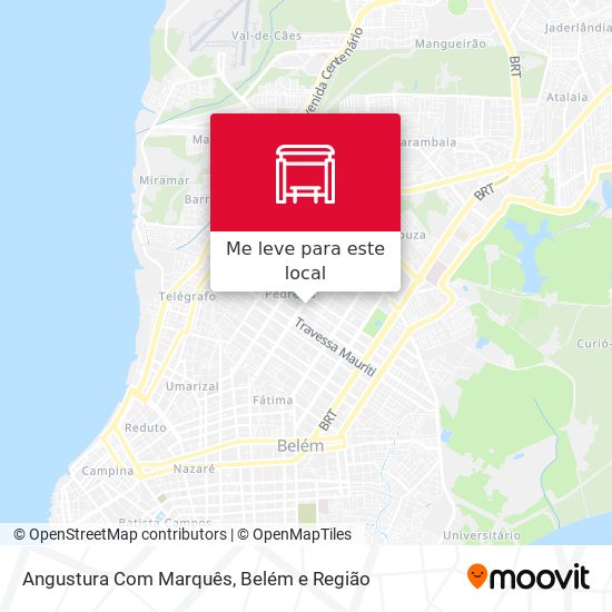 Angustura Com Marquês mapa