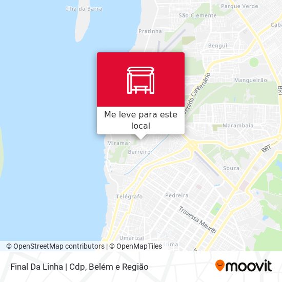 Final Da Linha | Cdp mapa