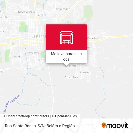 Rua Santa Rosas, S/N mapa
