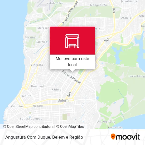 Angustura Com Duque mapa