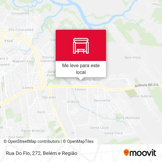 Rua Do Fio, 272 mapa