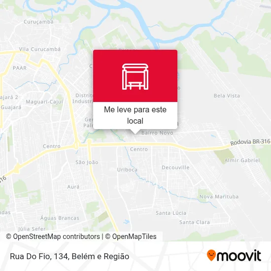 Rua Do Fio, 134 mapa