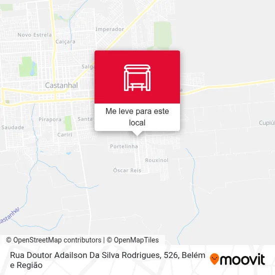 Rua Doutor Adailson Da Silva Rodrigues, 526 mapa