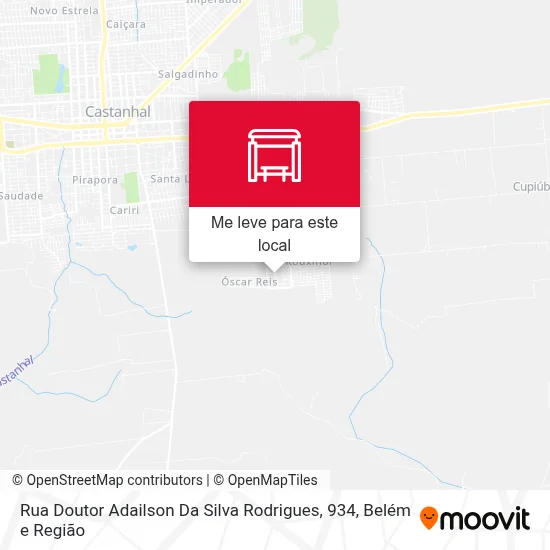 Rua Doutor Adailson Da Silva Rodrigues, 934 mapa