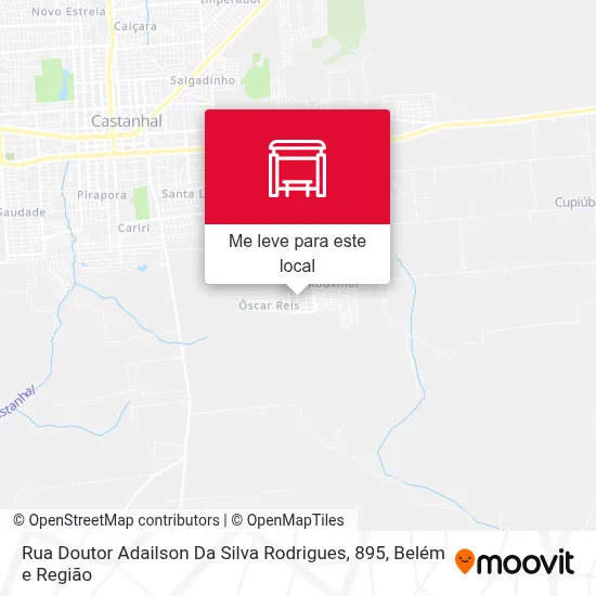 Rua Doutor Adailson Da Silva Rodrigues, 895 mapa