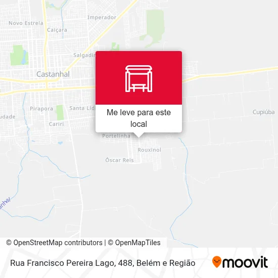 Rua Francisco Pereira Lago, 488 mapa