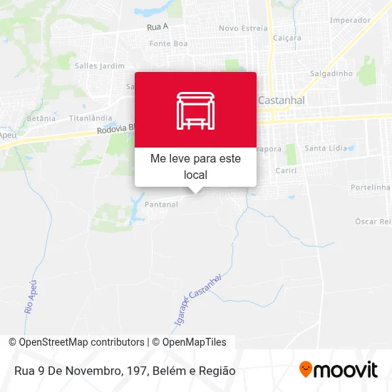 Rua 9 De Novembro, 197 mapa