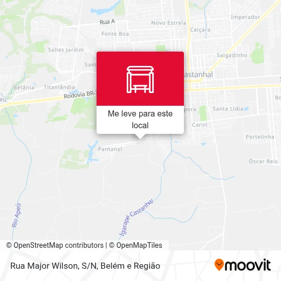 Rua Major Wilson, S/N mapa