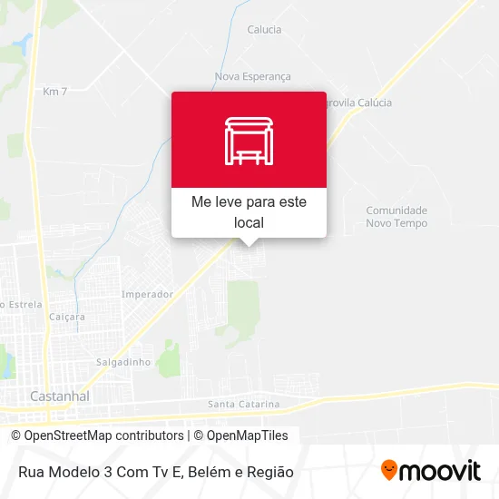 Rua Modelo 3 Com Tv E mapa