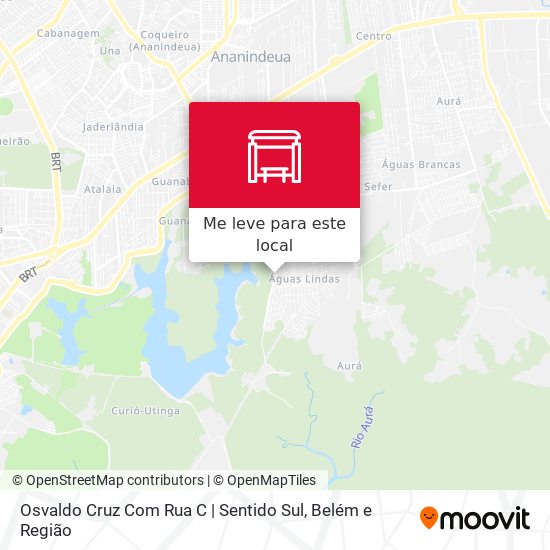 Osvaldo Cruz Com Rua C | Sentido Sul mapa