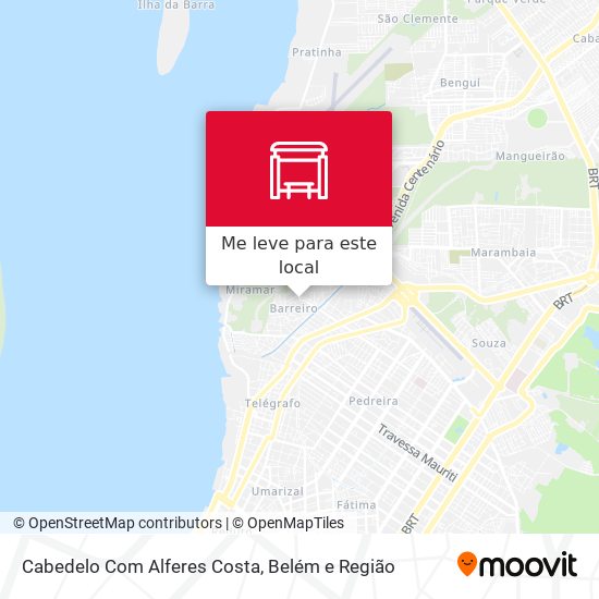 Cabedelo Com Alferes Costa mapa