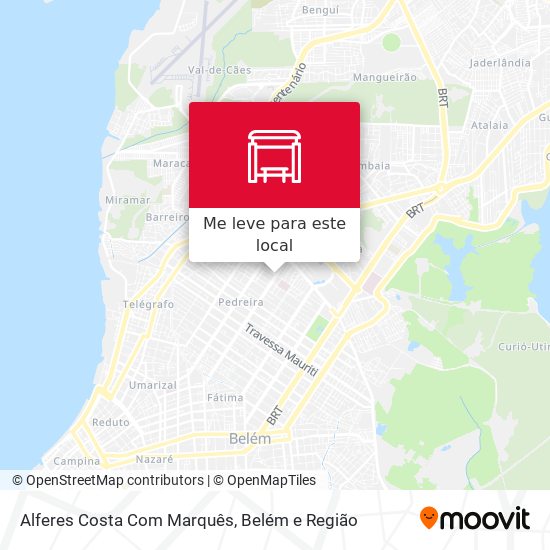 Alferes Costa Com Marquês mapa