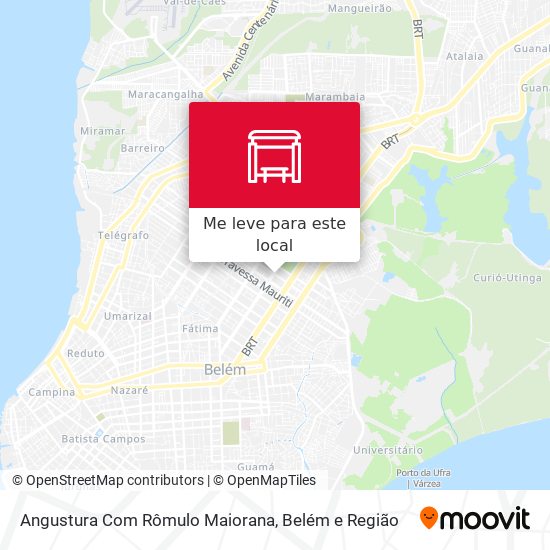 Angustura Com Rômulo Maiorana mapa