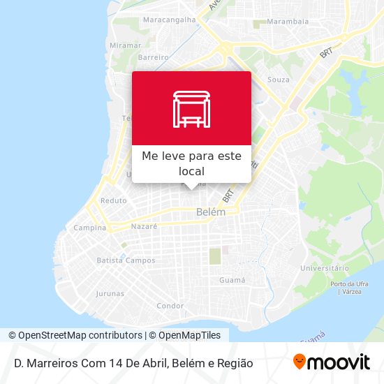 D. Marreiros Com 14 De Abril mapa