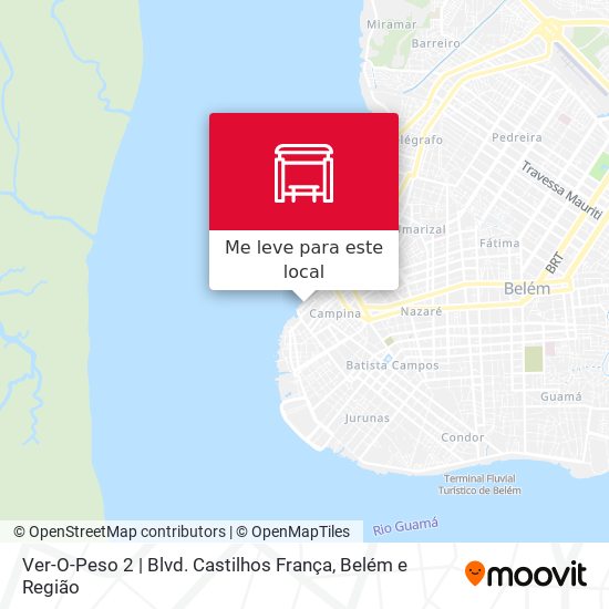 Ver-O-Peso 2 | Blvd. Castilhos França mapa