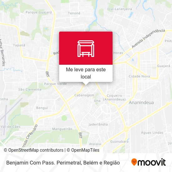 Benjamin Com Pass. Perimetral mapa