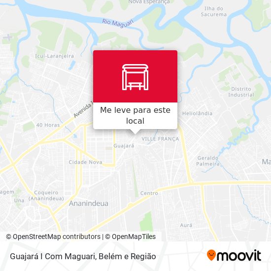 Guajará I Com Maguari mapa