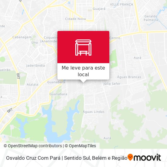 Osvaldo Cruz Com Pará | Sentido Sul mapa