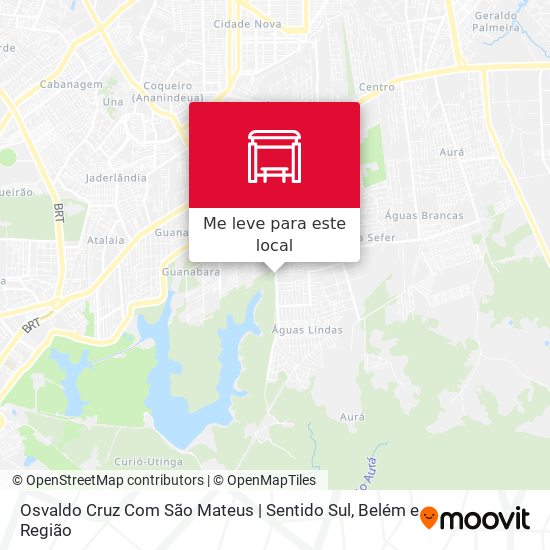 Osvaldo Cruz Com São Mateus | Sentido Sul mapa