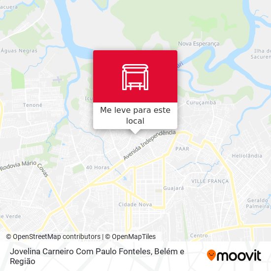 Jovelina Carneiro Com Paulo Fonteles mapa