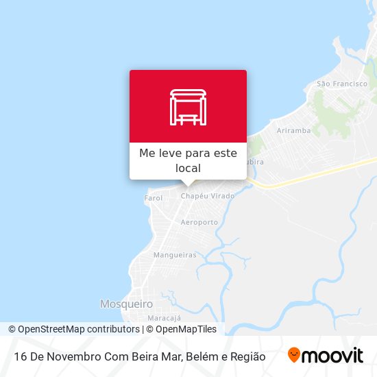 16 De Novembro Com Beira Mar mapa