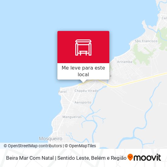 Beira Mar Com Natal | Sentido Leste mapa