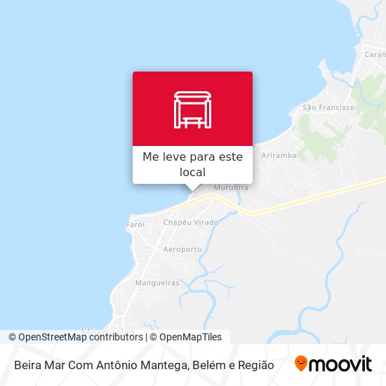Beira Mar Com Antônio Mantega mapa