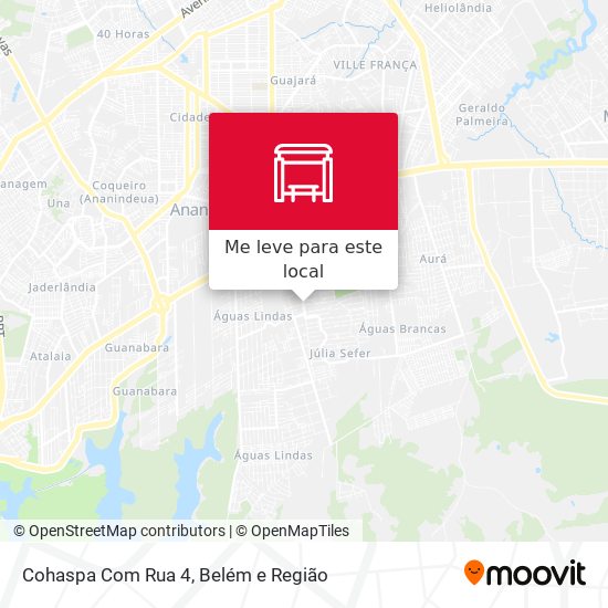 Cohaspa Com Rua 4 mapa