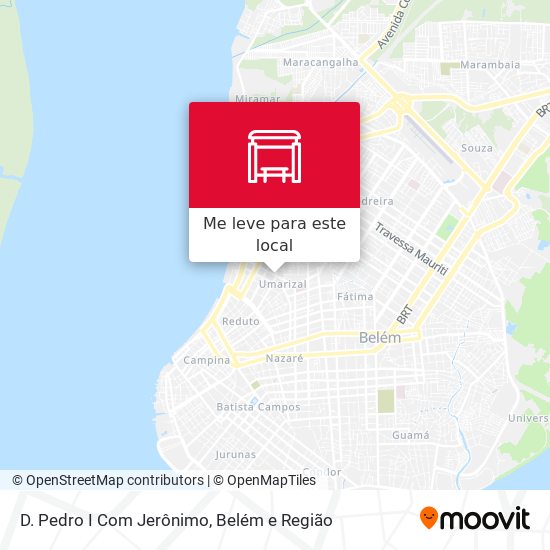 D. Pedro I Com Jerônimo mapa